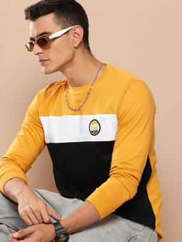 Difference of Opinion - Mens Long Sleeve Regular T-shirt - Mustard