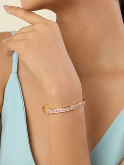 Isharya - Tales Pink Bangle Bracelet