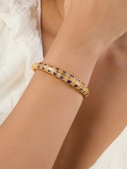 Isharya - Velvet Fables Purple Bangle Bracelet