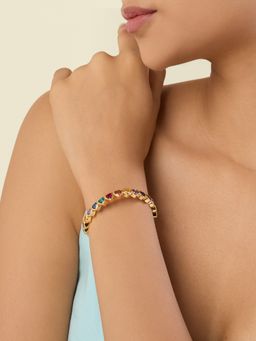 Isharya - Multi-Color Fable Bloom Multi- Coloured Cuff