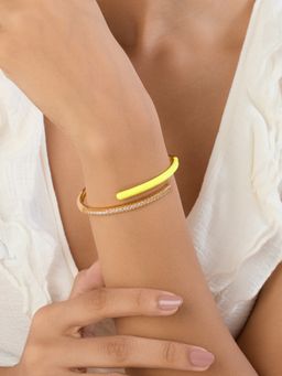Isharya - White Opulent Fables Cuff
