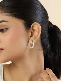 Isharya - Multi-Color Morni Stud Earrings