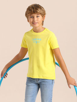 U.S. POLO ASSN. - Kids Boys Solid Regular Fit T-Shirt