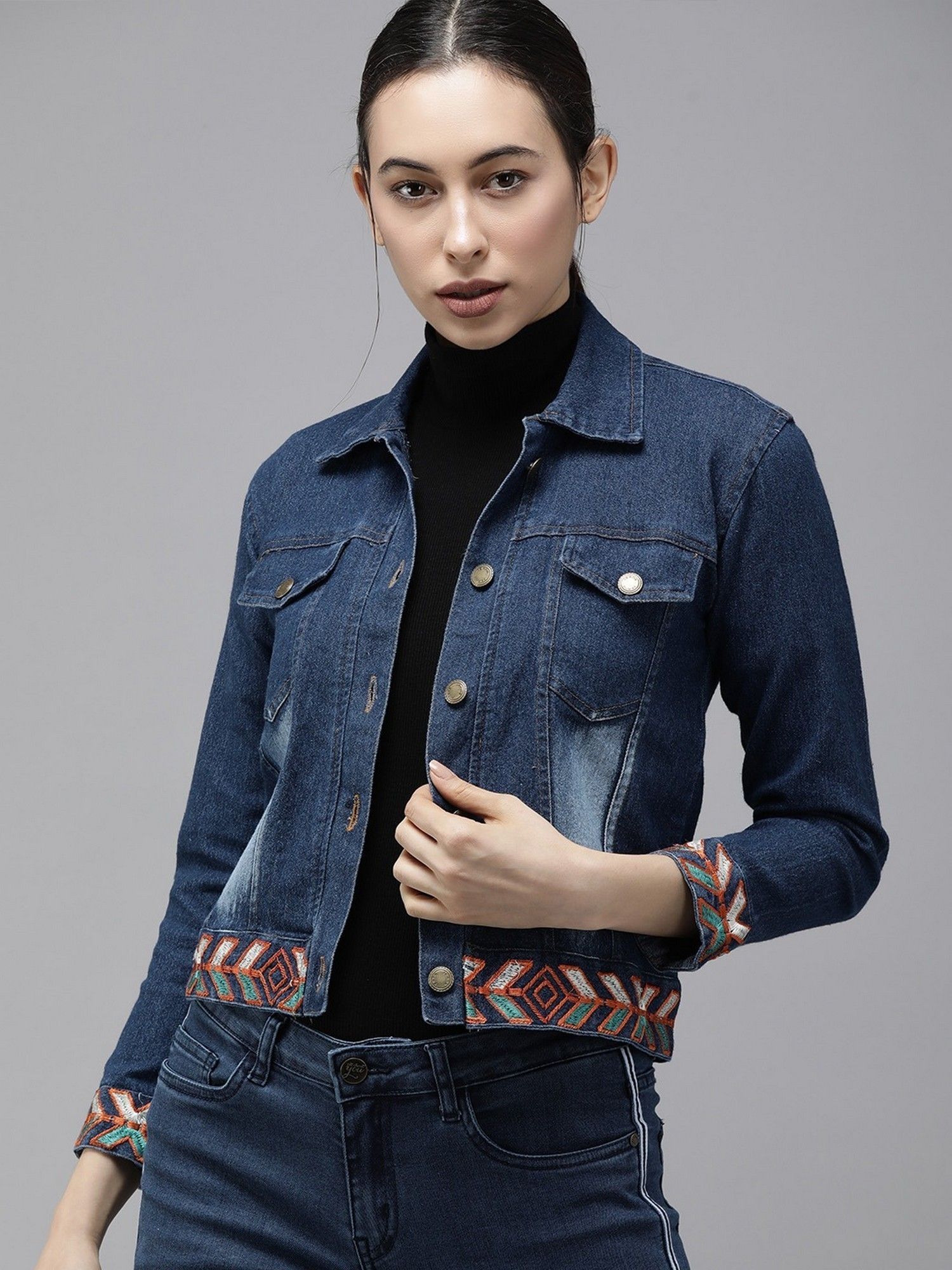 voxati Womens Denim Jacket Blue-picture-28