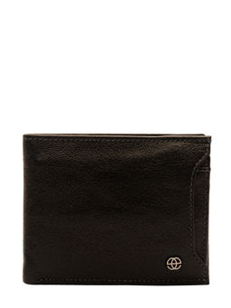 Eske - Ian Leather Men's Two Fold Wallet Brown Ozone