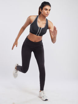 Nykd by Nykaa - Nykd All Day Ultimate High Impact Sports Bra- NYK303 Jet Black