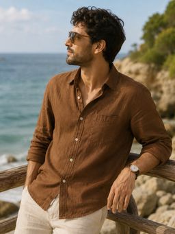 CLUBHAVANA - Havana Earth Linen Casual Shirt