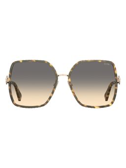 Moschino - Nylon Lens Brown Ochre Color Square Sunglasses - 20370108658Ga