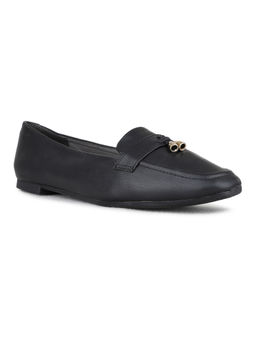 Inc.5 - Womens Black Casual Solid Pointed Toe Ballerinas