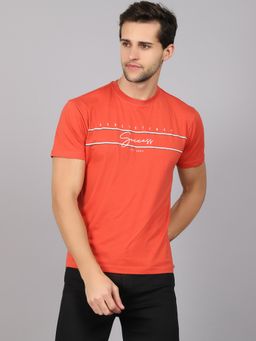 Cantabil - Men Rust T-shirt