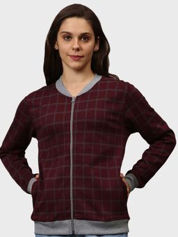 Campus Sutra - Brown Checks Jacket