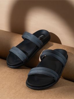 Inc.5 - Womens Grey Casual Solid Round Toe Slip-On Sandals