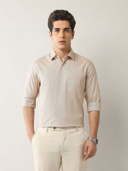 Arrow - Men Manhattan Slim Fit Pure Cotton Dobby Shirt