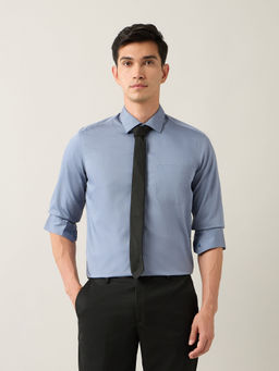 Arrow - Men Solid Manhattan Slim Fit Autopress Shirt