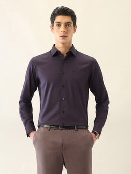 Arrow - Men Textured Liberty Classic Fit Ceremonial Shirt