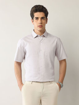 Arrow - Men Geometric Printed Liberty Classic Fit Twill Shirt