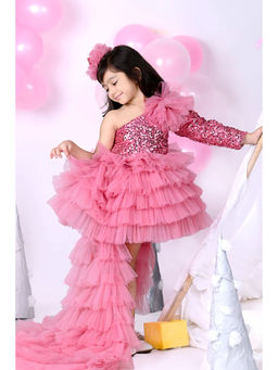 Foreverkidz - Sparkling Stardust Dress with Trail