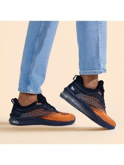 Neeman's - The Comfornauts Sneakers - Black & Orange