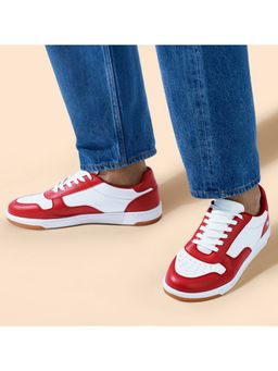Neeman's - The Hipster Sneakers - Maroon & White