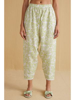The Liana Ink Linen Salwar