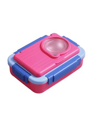 Little Surprise Box Space Slice 2pcs,Stainless Steel Soup Box and Lunch Box with Bag for Kids