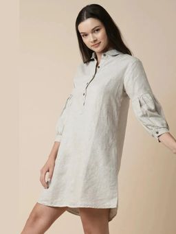 B Label - Khaki Horizon Sleeve Dress