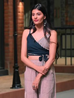 Banana Labs - Navy Banana Wrap Top Co-Ord Set
