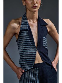 Banana Labs - Crater Space Black Waist Coat