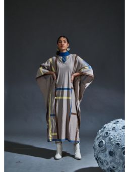Banana Labs - Crater Stormy Grey Dress With Kaftan