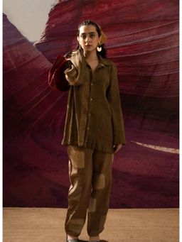 Banana Labs - Aurum Crinkled Carat Co-Ord Set