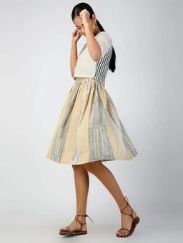 Banana Labs - Merry White Skirt with Crop Top