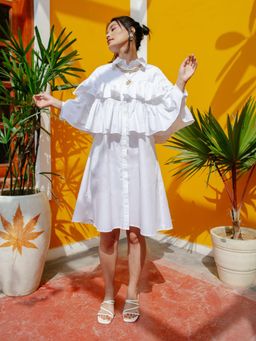 House of Fett - Beluga White Dress