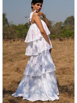 Okhai - Amelia' Hand Embroidered And Mirrorwork Dress