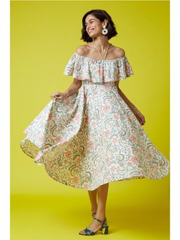 Okhai - Heartstring' Hand Block Printed Dress