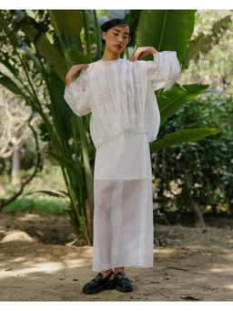 TRISARA - Maris Pleated Flow Co-Ord Set with Pant