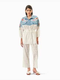 TRISARA - Rose and Run Co-Ord Set with Pant