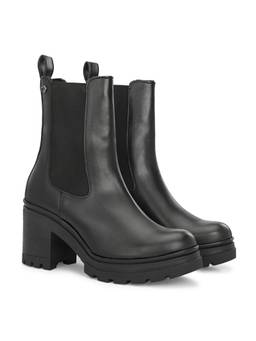 Delize - Womens Black Chelsea Boots