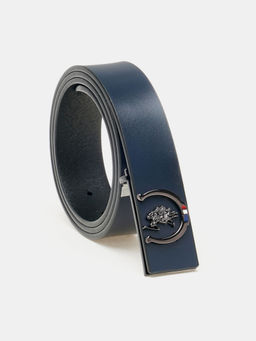 U.S. POLO ASSN. - Modena Navy Blue Solid/Plain Belt