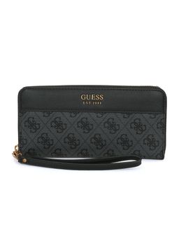Guess - Katey Slg Large Zip Around Black Wallets
