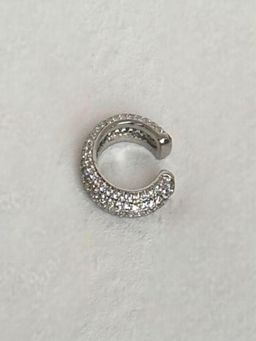 AQUASTREET - Zircon 18K Silver Plated Waterproof Anti-Tarnish Ear Cuff