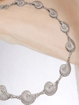 AQUASTREET - Shell 18K Silver Plated Waterproof Anti-Tarnish Hip Waist Chain