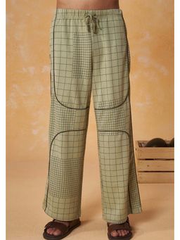 Muvazo - Mono Olive Block Pants