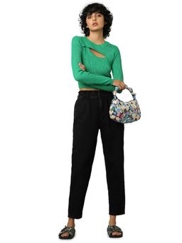 ONLY - Women Solid Black Jeans