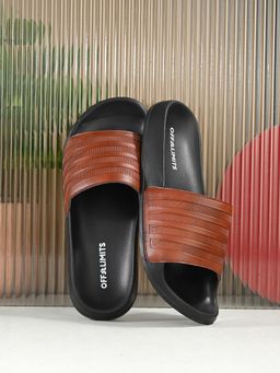 Off Limits - Tan Men Laidback Sliders