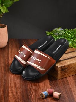Off Limits - Tan Men Lounge Sliders
