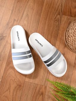 Off Limits - Off White Men Poppins Sliders