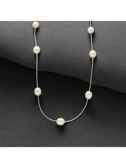 Sri Jagdamba Pearls - White Zaral Pearl Necklace