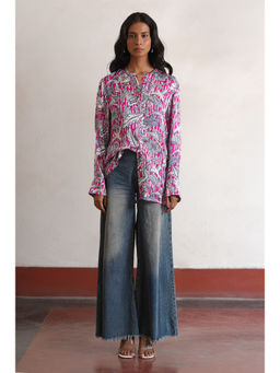 Saksham & Neharicka - Pink Zinat Shirt