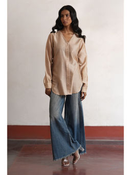 Saksham & Neharicka - Mauve Sneha Top