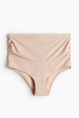 H&M - Women Pink Mama High Waist Microfibre Briefs